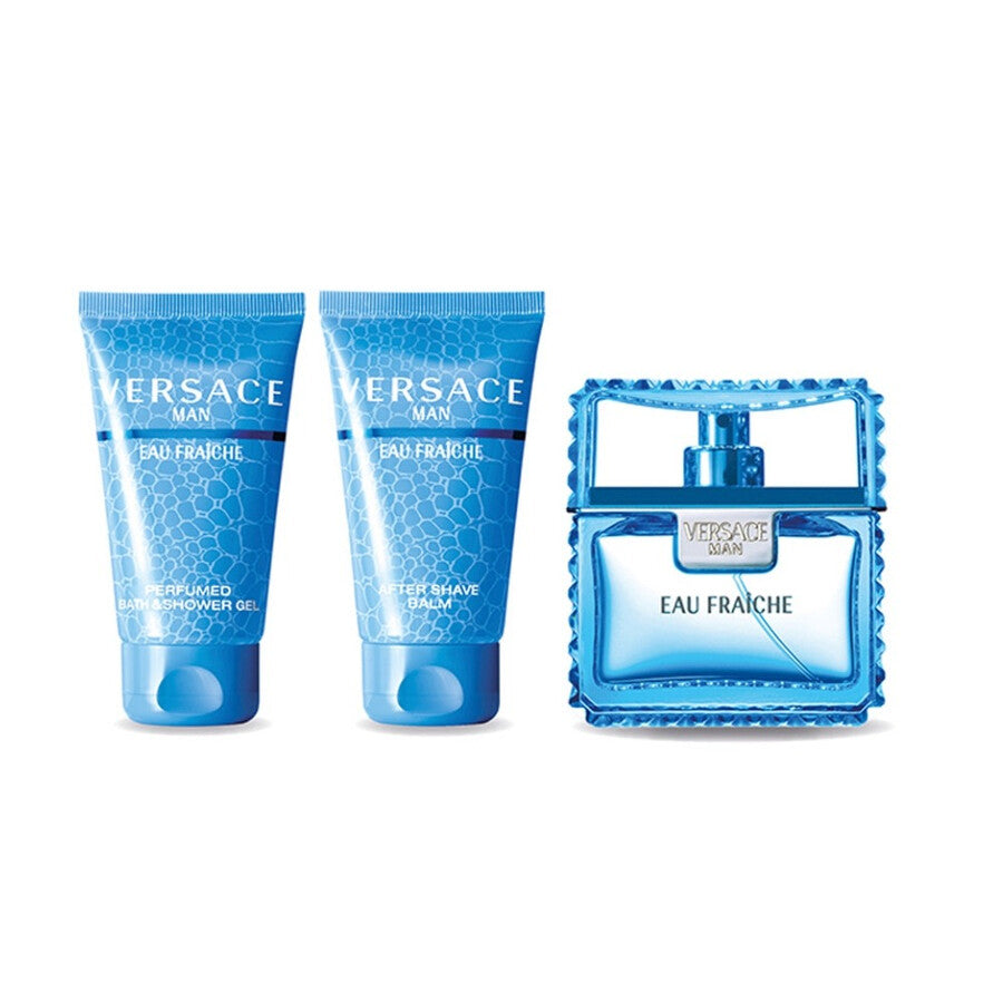 Versace Man Eau Fraiche Gift Set for Him