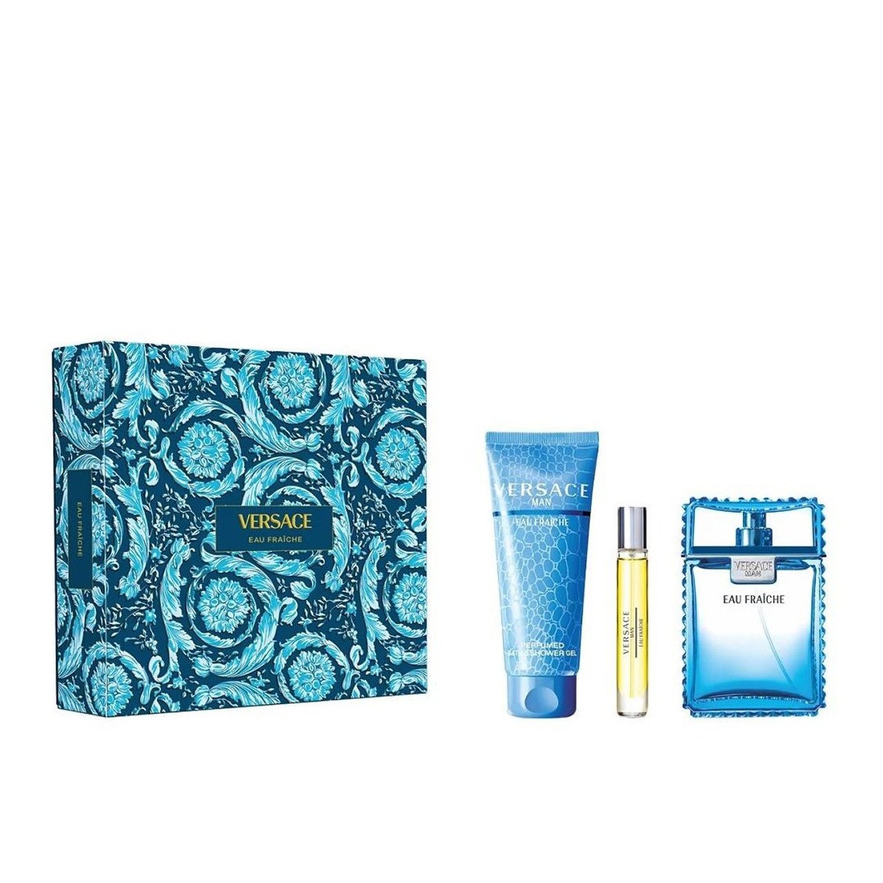 Versace Man EDT Bath & Shower Gel Set For Men