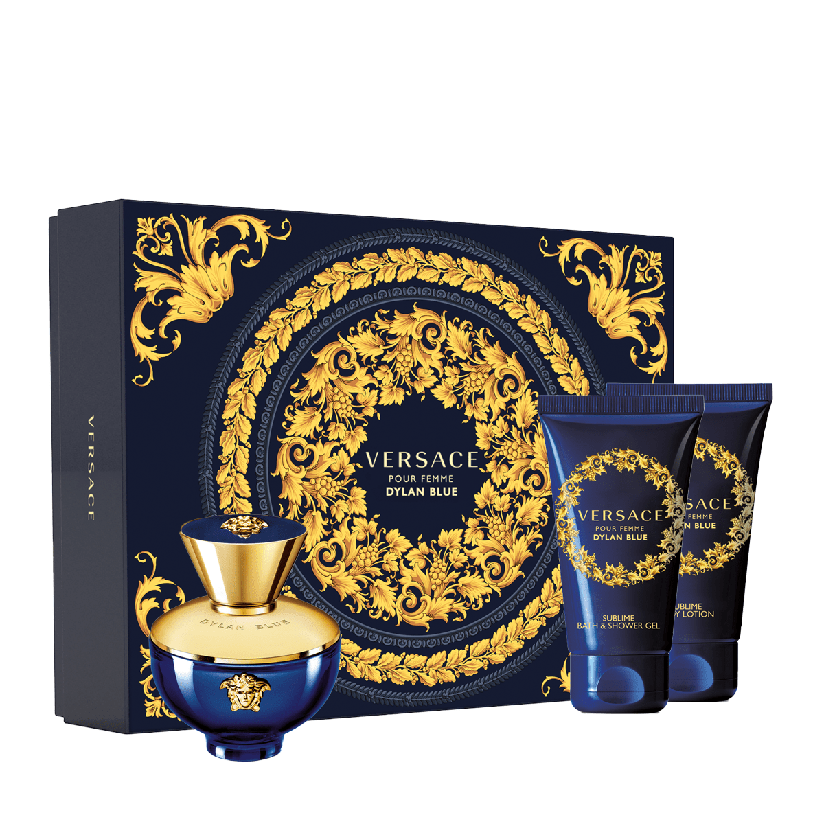Versace Pour Femme Dylan Blue EDP Shower & Body Lotion Set
