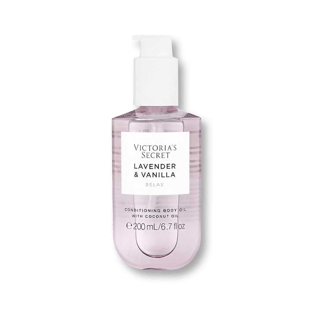 Victoria's Secret Lavender & Vanilla Relax Conditioning Body Oil 200ml