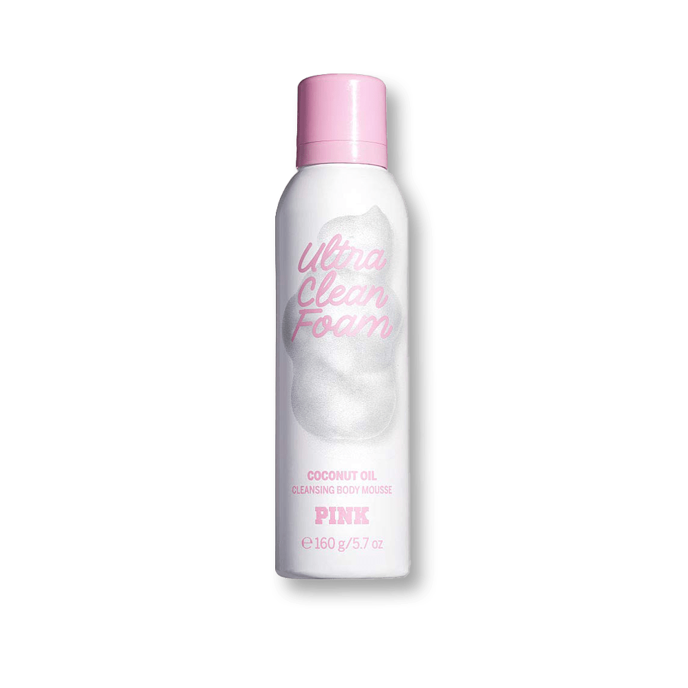 Victoria's Secret Pink Ultra Clean Foam Coconut Oil Body Mousse 160g